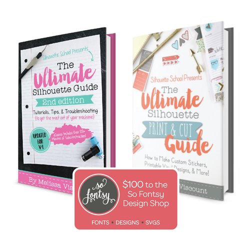 The Ultimate Silhouette Guide 2nd Edition V4 eCourse + The Ultimate Silhouette Print and Cut Guide